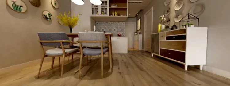 Authentic Kaschmir Meşe Plank SPC Parke