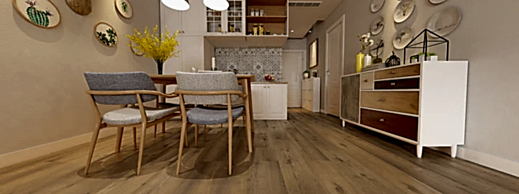 Authentic Crocant Meşe Plank SPC Parke