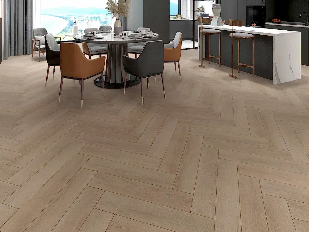 Slate Meşe Balıksırtı SPC Parke