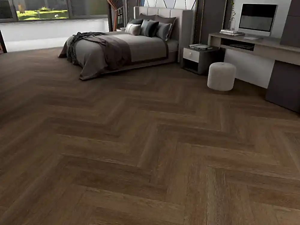 Walnut Meşe Balıksırtı SPC Parke