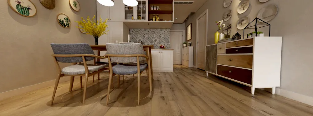 Authentic Kaschmir Meşe Plank SPC Parke