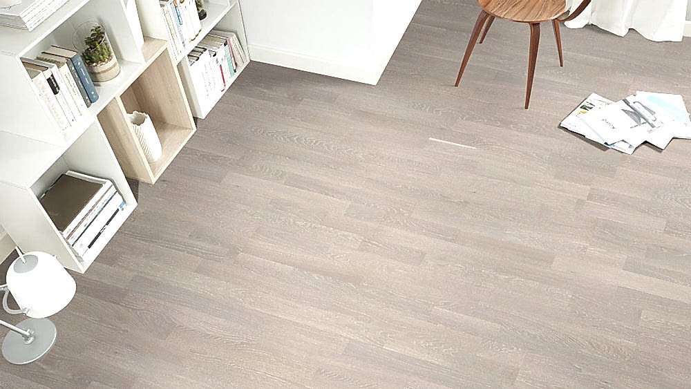 3 Strip Gri Meşe Lamine Parke